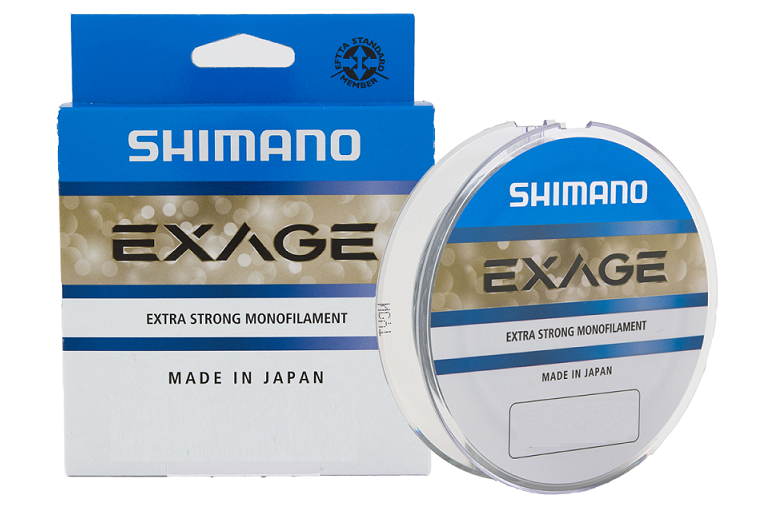 2 PZ FILO SHIMANO EXAGE EXTRA STRONG 0,185mm  3,4kg  150mt
