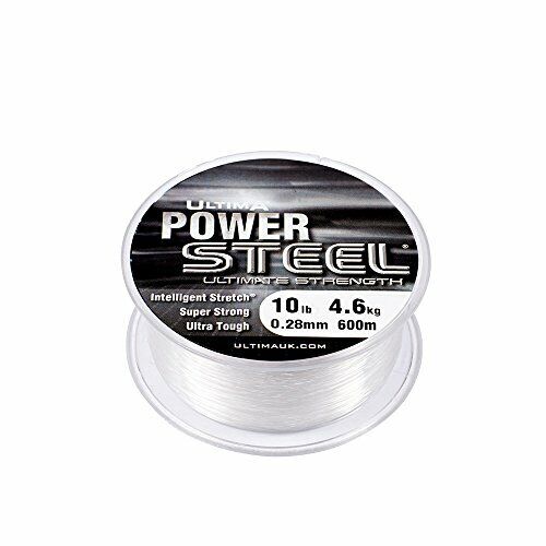 Ultima Power Steel - Crystal - 600m - 0.23mm - 6.0lb/2.8kg (s8A)