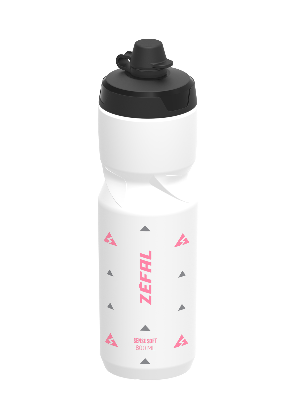 Borraccia Zefal SENSE SOFT NO-MUD 800 ml bianco/rosa