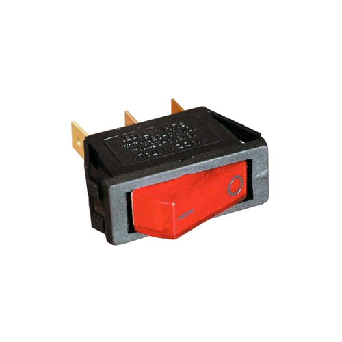 INTERRUTTORE LUMINOSO ROSSO 12V PER FRIGO TRIVALENTE R237 - CAMPER ROULOTTE