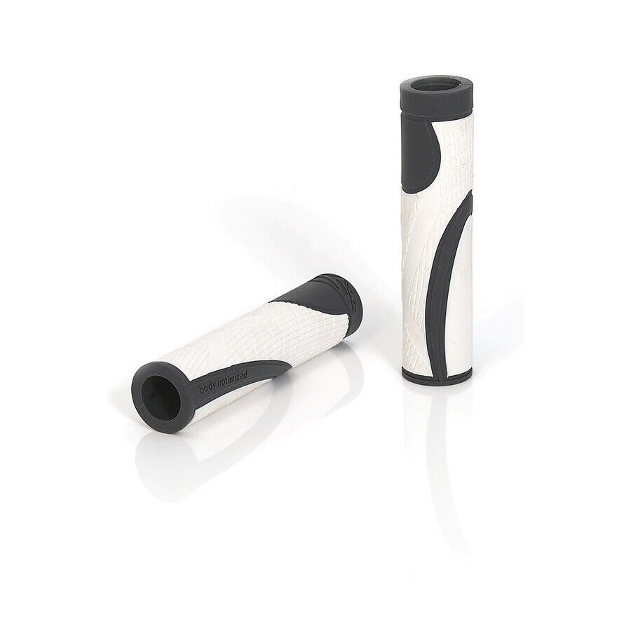 manopole sport bo gr-s18 bianco/grigio 135mm XLC scatto fisso