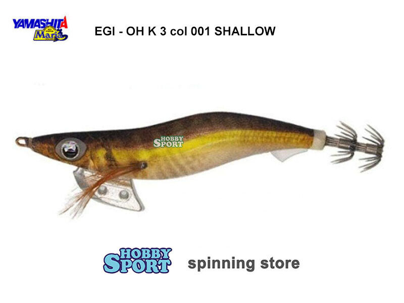 TOTANARA EGI OH K SHALLOW YAMASHITA  3 GR 15 COL 001 AJK  PESCA SEPPIA