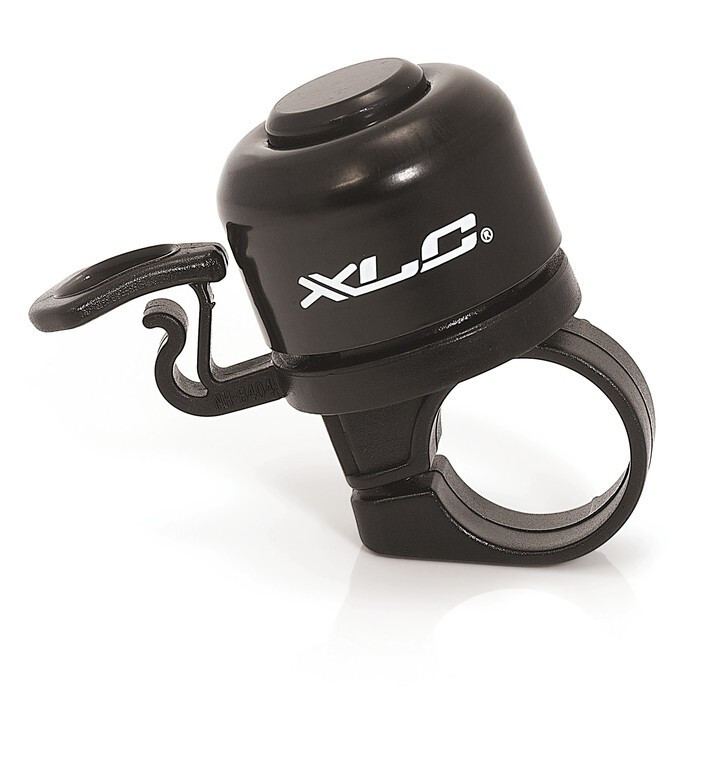 XLC Mini campanello DD-M06, morsetto Ø 22,2mm, nero