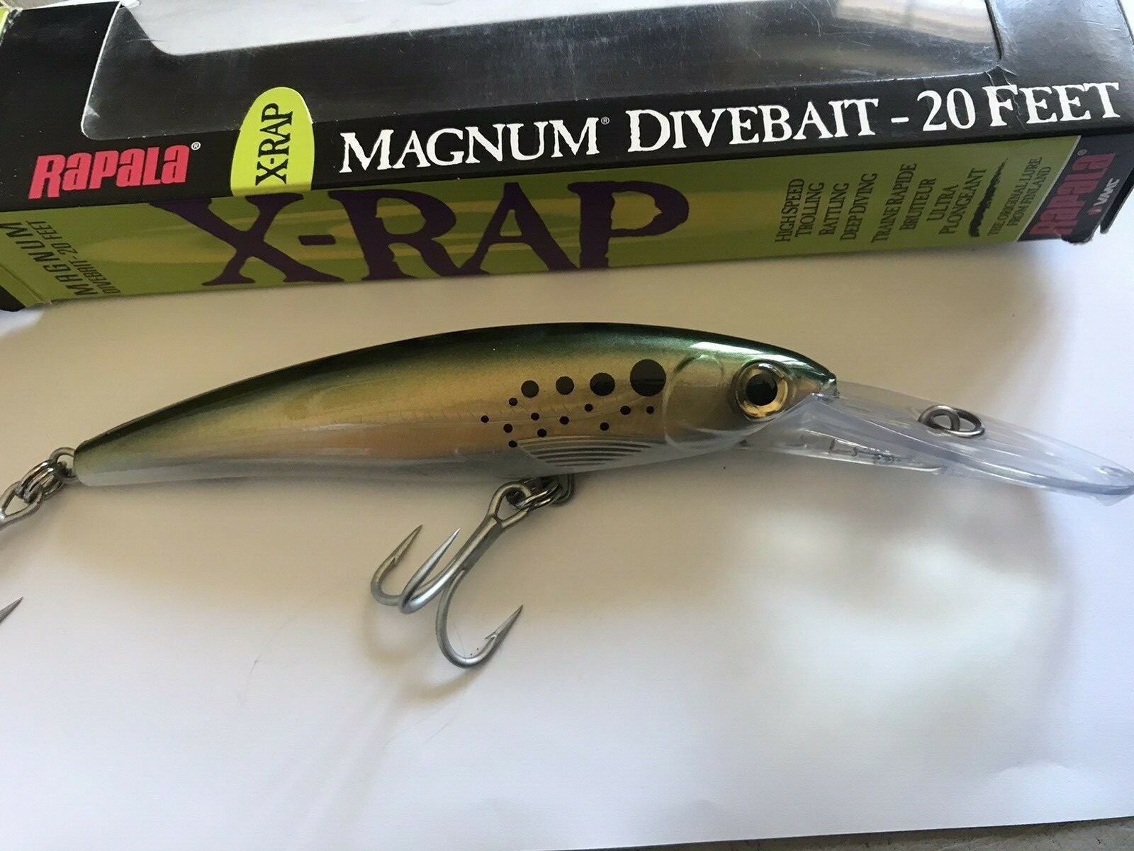 RAPALA X-RAP MAGNUM DIVEBAIT 14CM  46 Gr TRAINA MARE