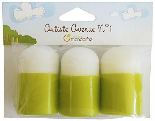 Avenue Mandarine - Set da 3 spugnette (h9u)