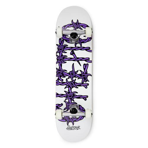 Skateboard Ghettoblaster per iniziare Barded Wire Pou  8.25"