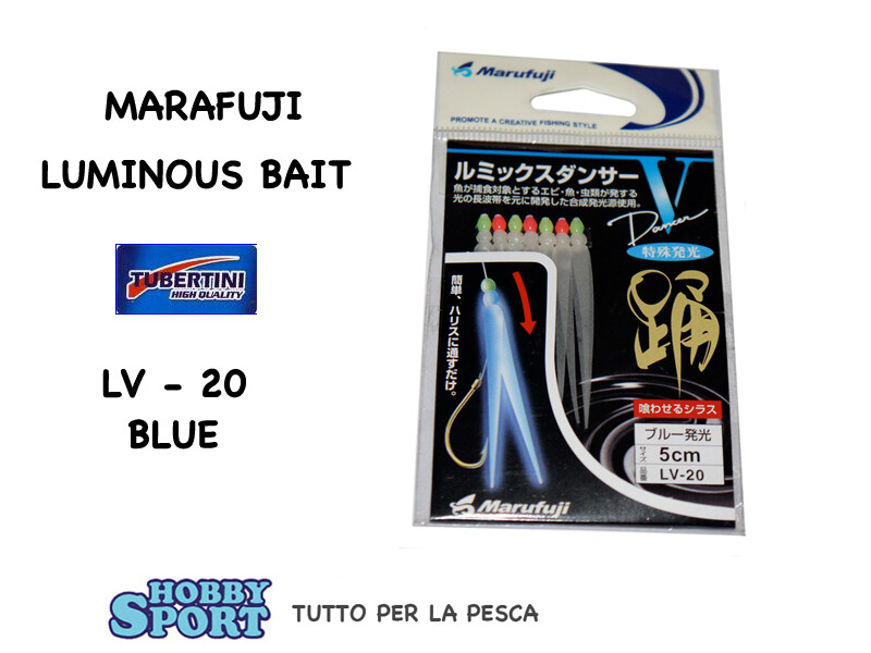 LUMINOUS BAIT 5 CM LV 20 BLUE MARAFUJI - TUBERTINI