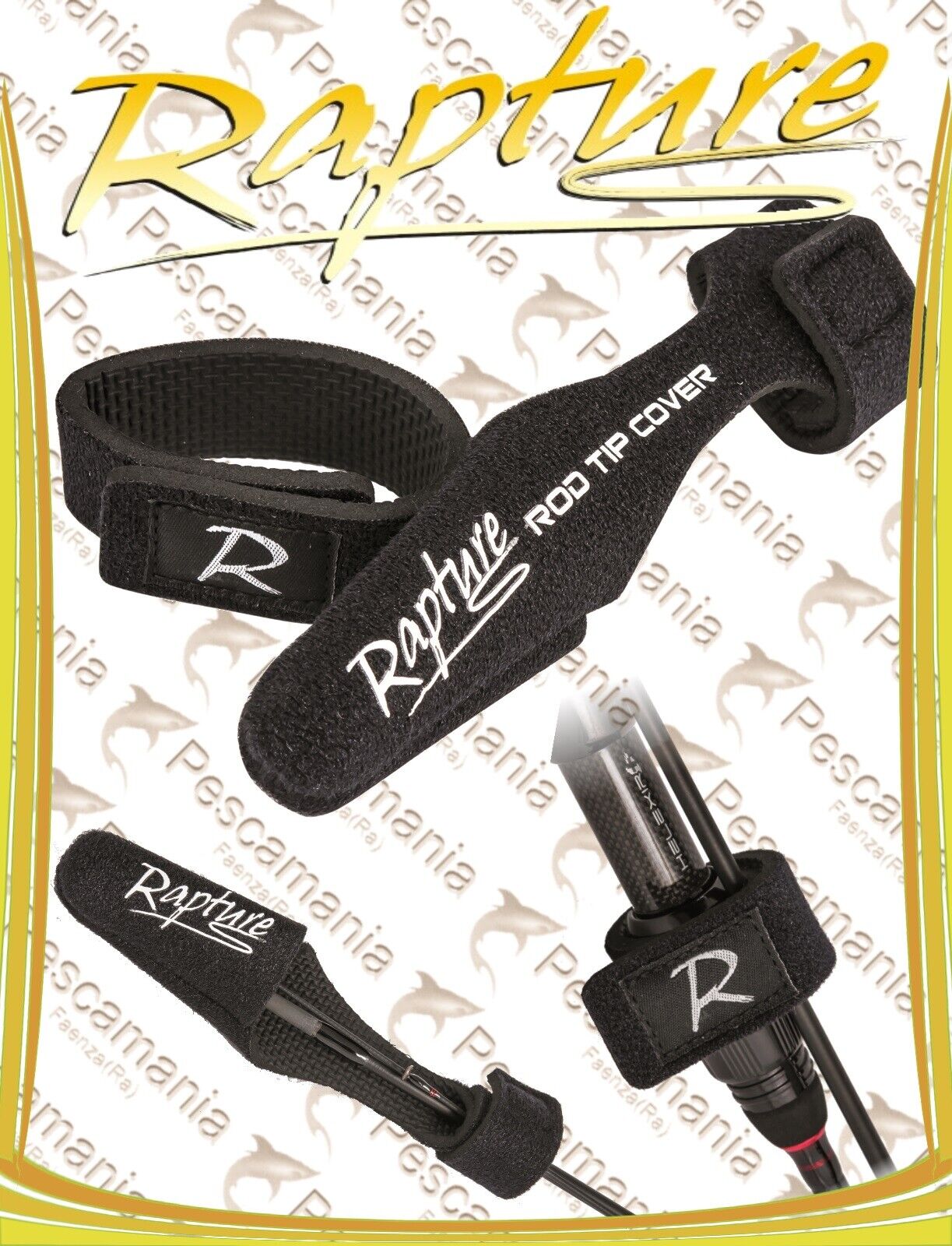 Rapture Get-On ROD TIP & BELT proteggi punta canna spinning
