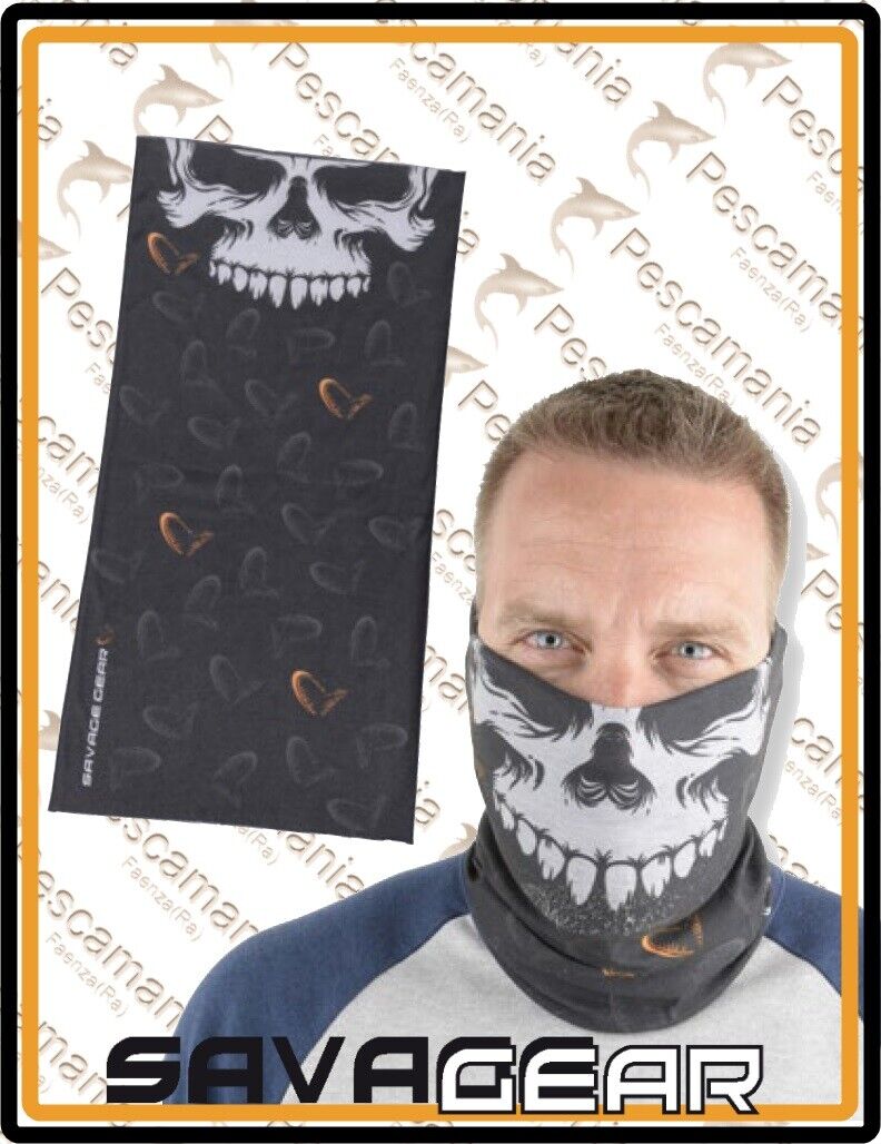 Scaldacollo SKULL TEC-TUBE Savage Gear teschio fascia berretto