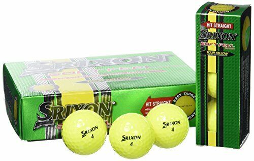 Srixon Soft Feel Tour Giallo Palline da Golf (12 Palline) 2014 (n6O)