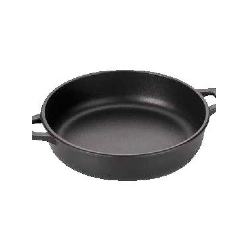 Tegame Con 2 Manici Cm 30 Linea Nera