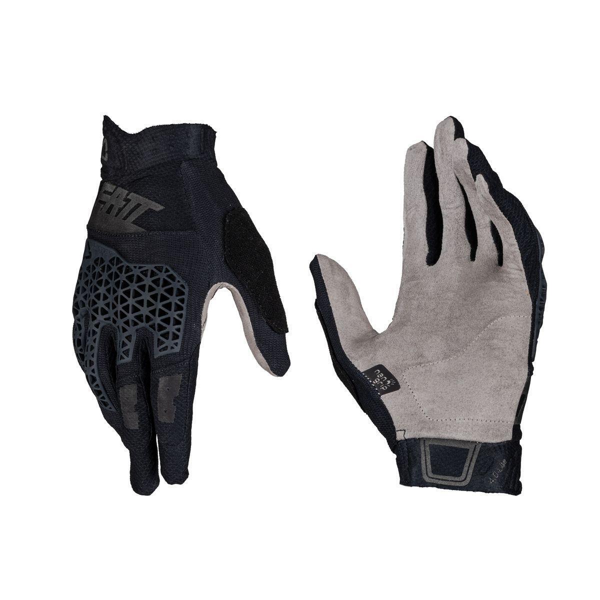 guanti mtb protettivi 4.0 lite stealth nero LEATT Bicicletta mountain