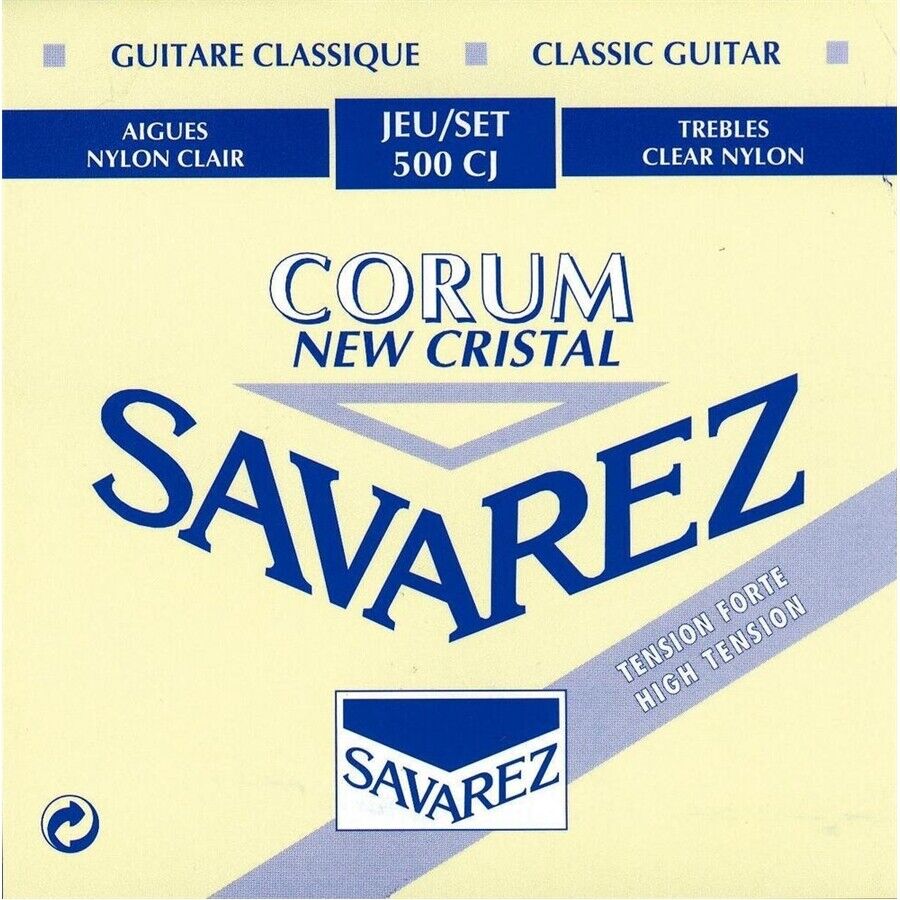 SAVAREZ 500CJ SET TENSIONE FORTE CHITARRA CLASSICA MUTE PER CHITARRA ELETTRICA