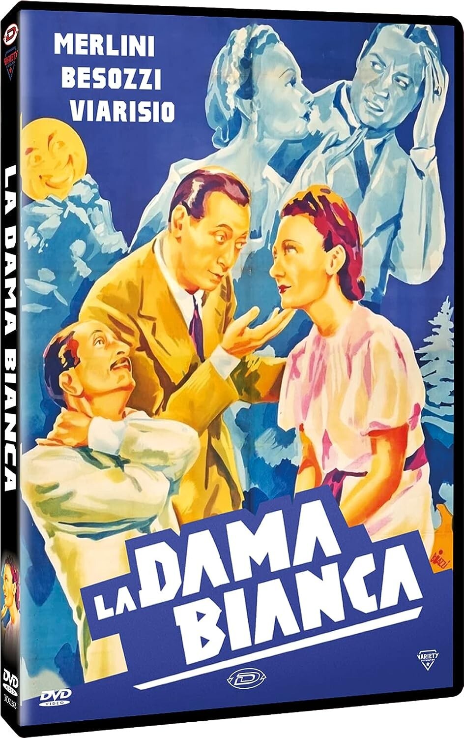 LA DAMA BIANCA Elsa Merlini Enzo Besozzi Enrico Viarisio DVD Nuovo Sigillato