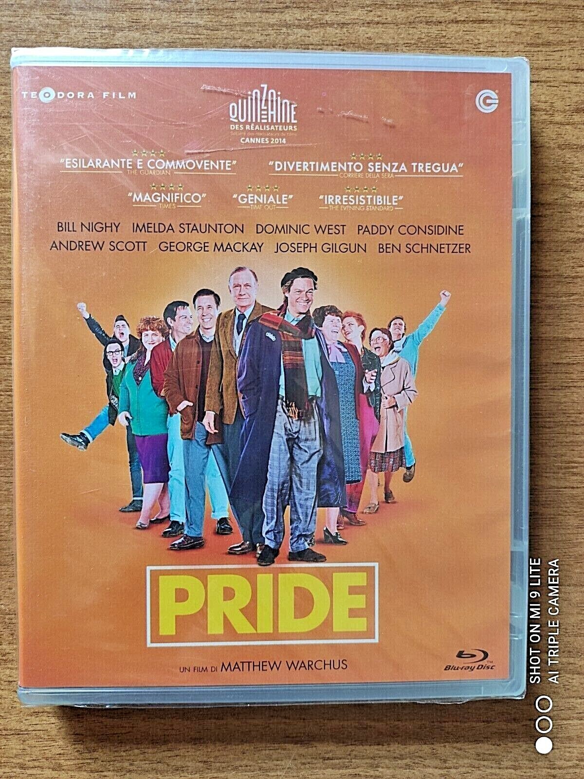 Blu-ray  PRIDE  Bill Nighy  Imelda Staunton  *****NUOVO