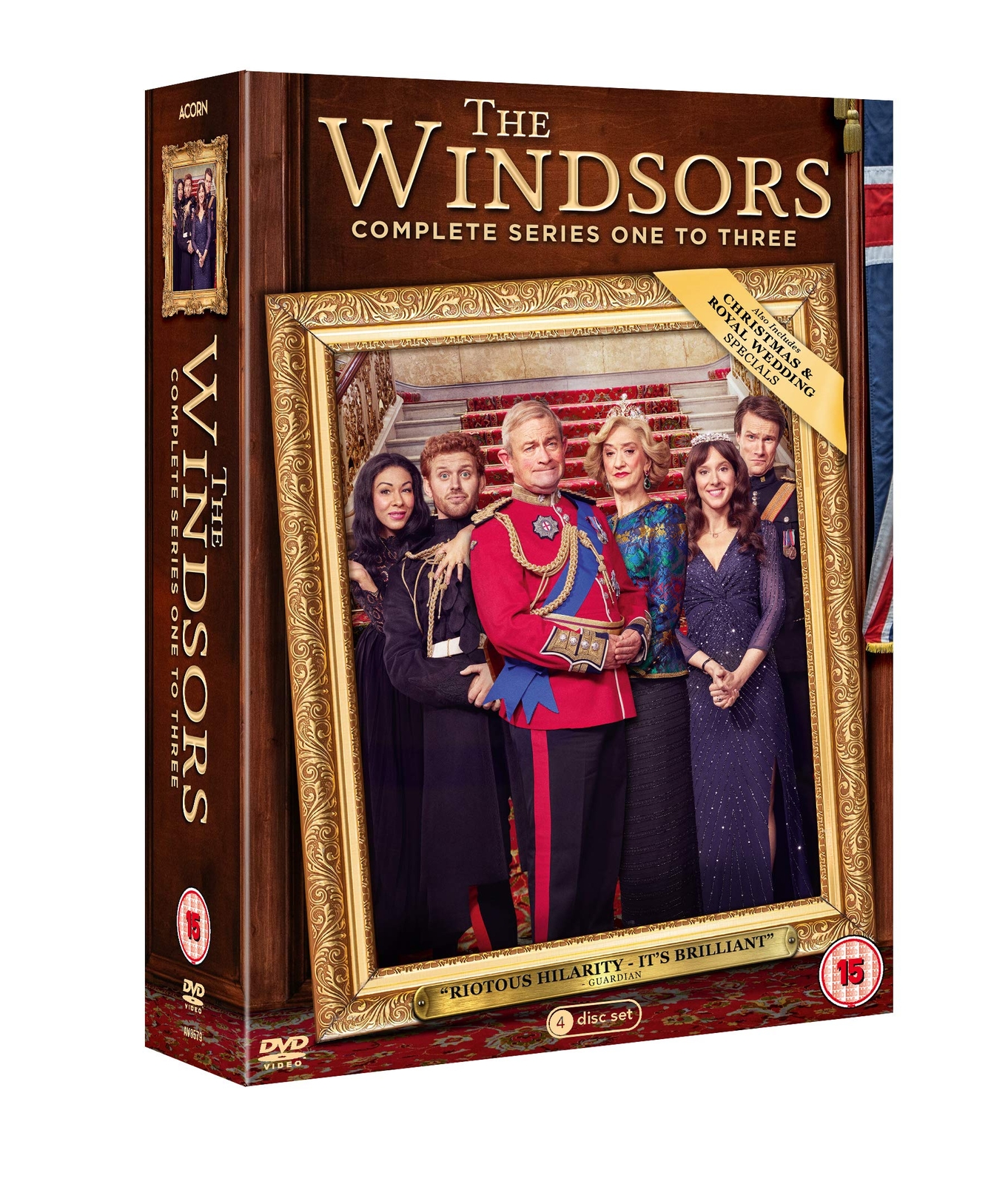 The Windsors - Series 1-3 + Wedding & Christmas Specials (DVD) Harry Enfield