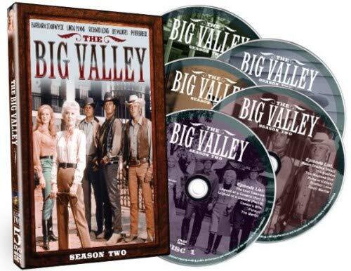 The Big Valley: Season 2 (DVD) Barbara Stanwyck Lee Majors Linda Evans