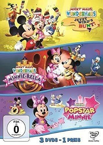 Micky Maus Wunderhaus - Jetzt wird's bunt/Minnie-Rella/Popstar Minnie (h8P)