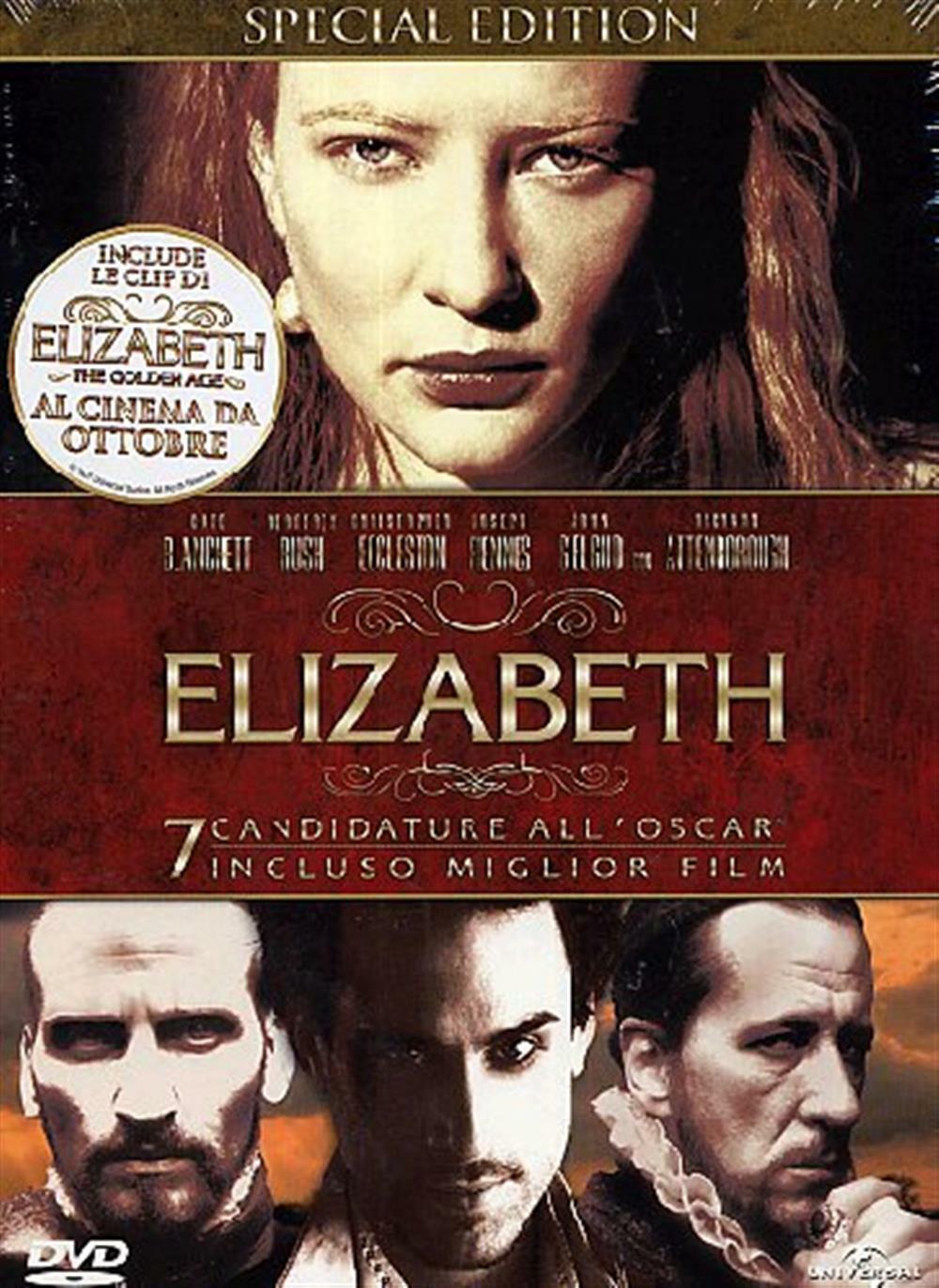 Elizabeth (SE) (Regione 2 PAL) - Shekhar Kapur