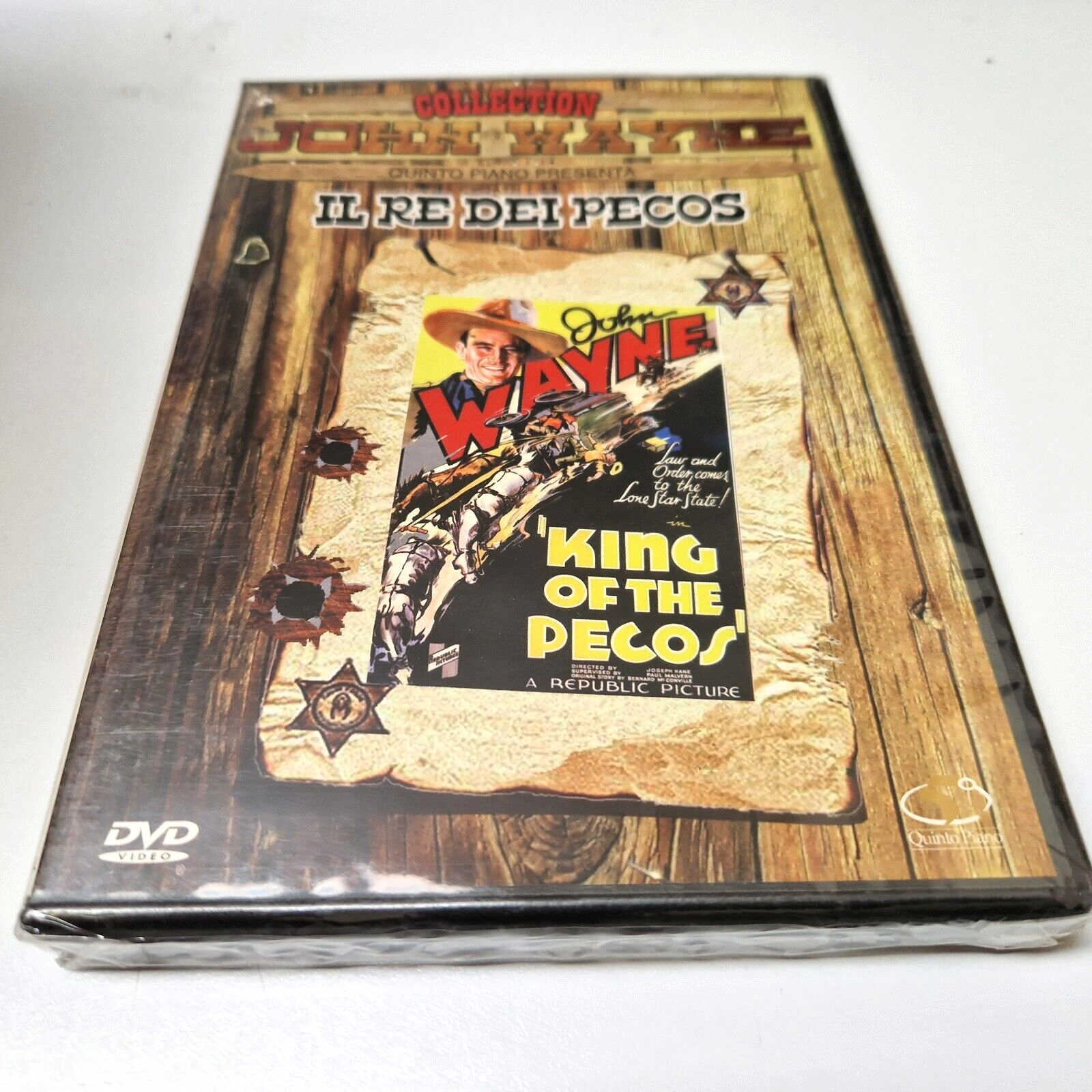 Il re dei Pecos - Dvd (Nuovo) John Wayne