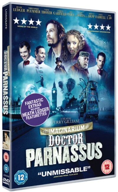 The Imaginarium of Doctor Parnassus (DVD) Andrew Garfield Tom Waits Lily Cole