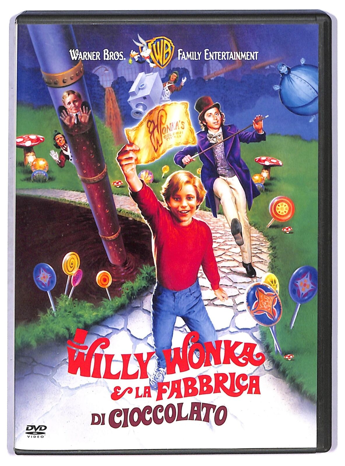 EBOND Willy Wonka e la fabbrica di cioccolato DVD D756051
