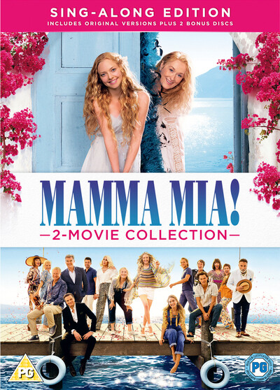 Mamma Mia! 2-Movie Collection (DVD) Heather Emmanuel Stellan Skarsgård Cher