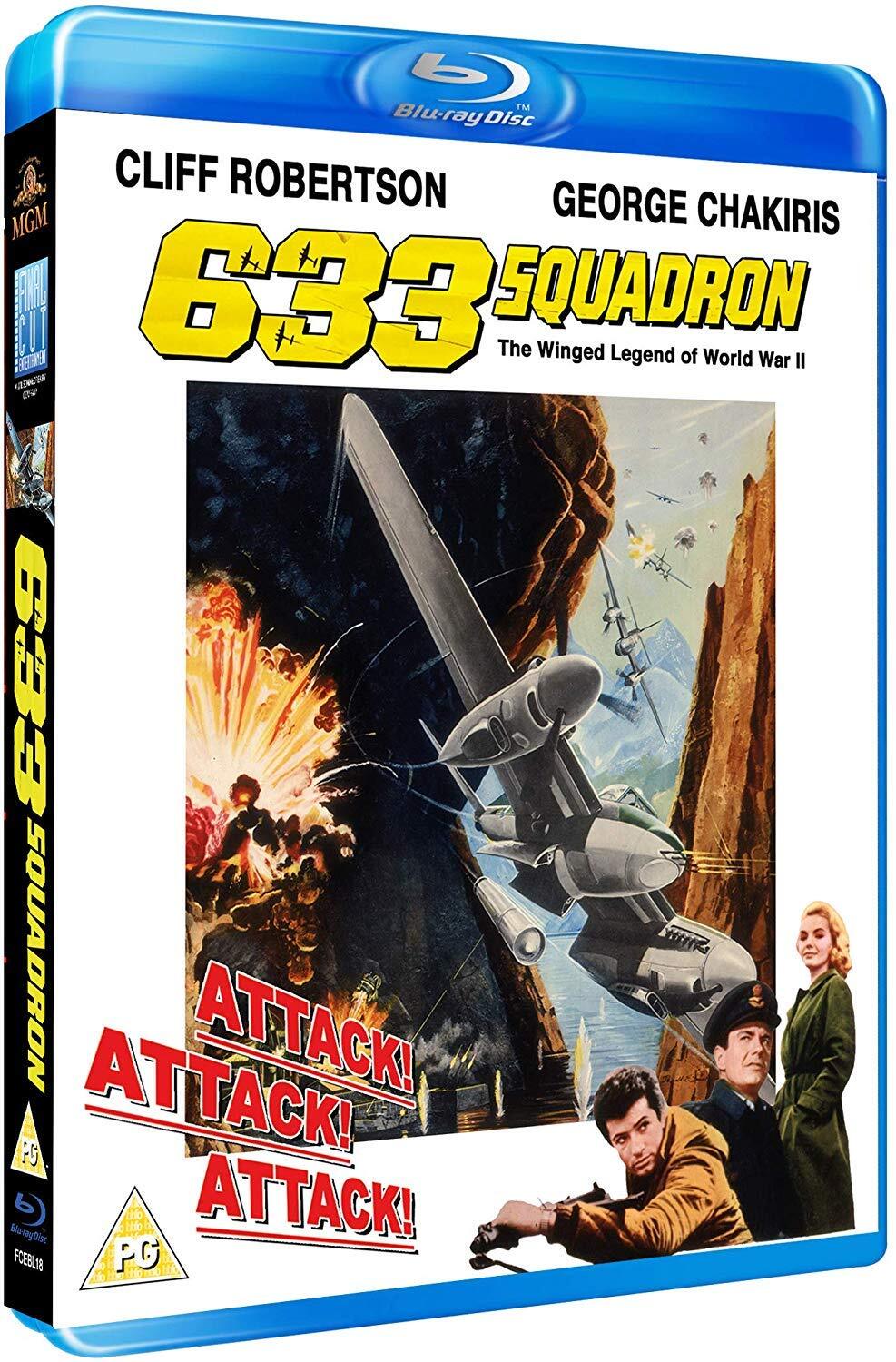 633 SQUADRON (Blu-ray) Cliff Robertson George Chakiris