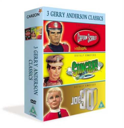 3 Gerry Anderson Classics - Supermarionation - Joe 90 / Captain Scarlet /  (DVD)