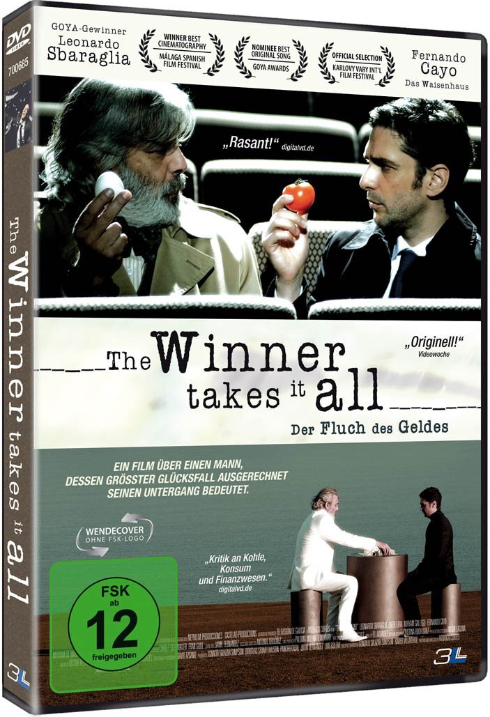 The Winner Takes it All (DVD) Leonardo Sbaraglia Chete Lera Miryam Gallego
