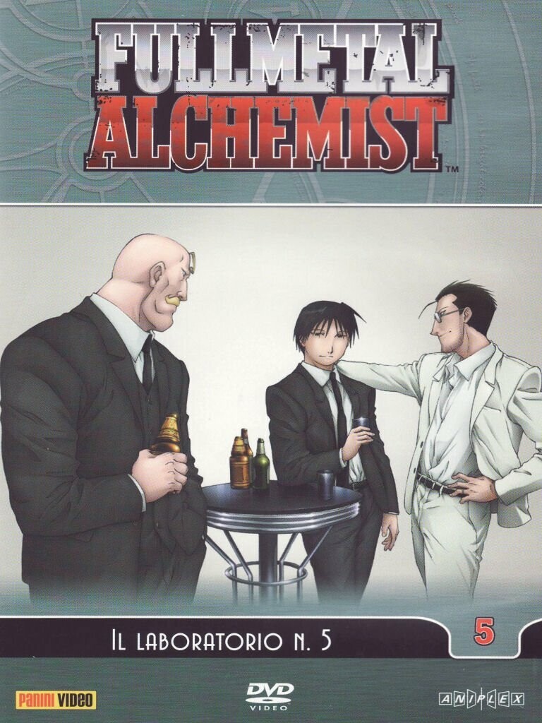 Fullmetal alchemist Volume 5 DVD Panini Video