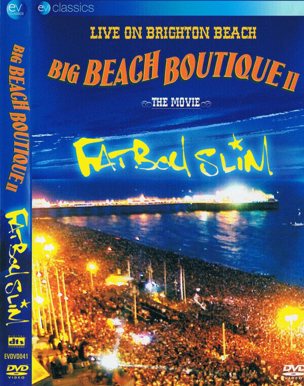 Fatboy Slim Big Beach Boutique II DVD (Eagle Vision) Nuovo e Sigillato