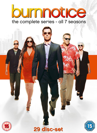Burn Notice: The Complete Series (DVD) Gabrielle Anwar Sharon Gless Coby Bell