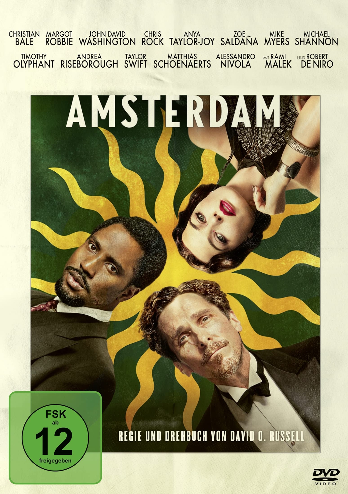 Amsterdam (DVD) Bale Christian De Niro Robert Shannon Michael Rock Chris Swift