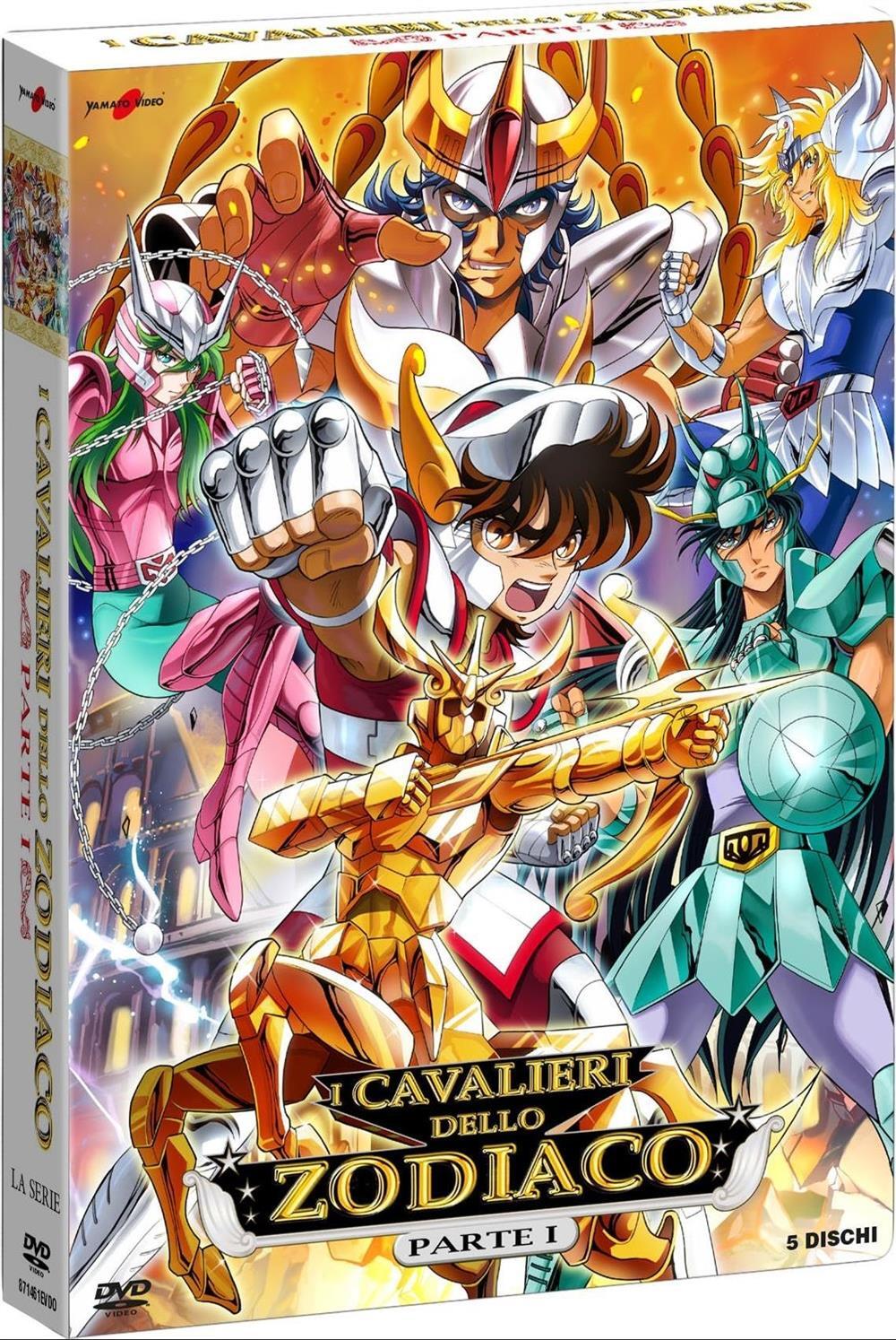 Cavalieri Dello Zodiaco (I) #01 (5 Dvd+Booklet) (Regione 2 PAL) - Kazuhito...