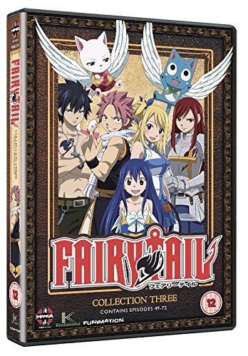Fairy Tail Collection Three (Episodes 49-72) (DVD) Taihei Yamanishi