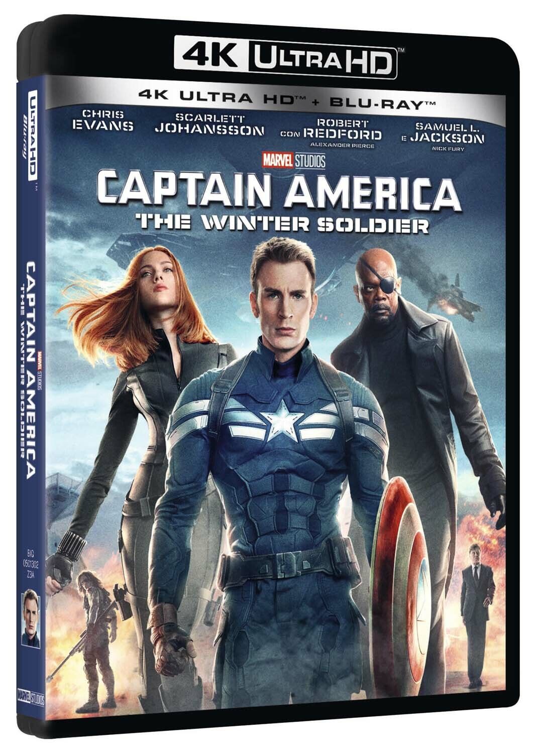 Captain America - The Winter Soldier (Blu-Ray 4K Ultra HD + Blu-Ray) MARVEL