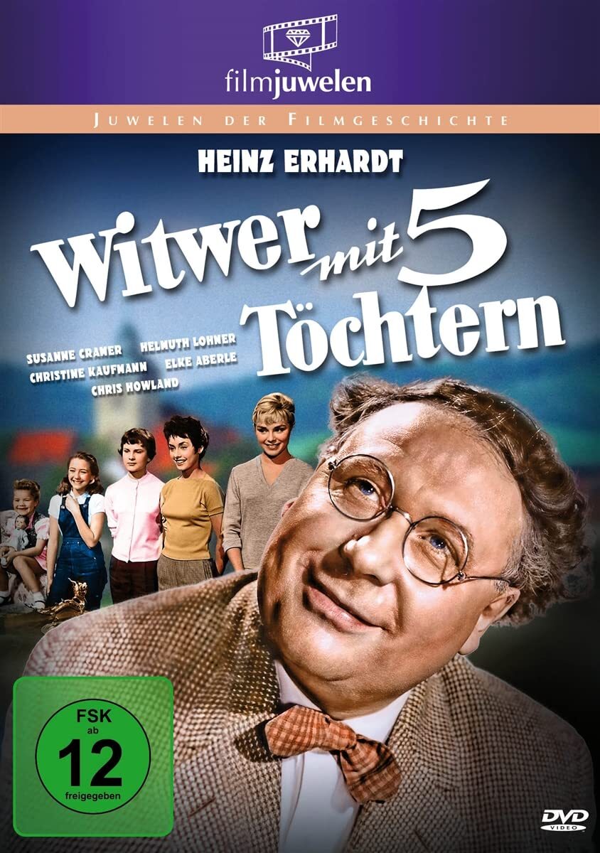 Witwer mit 5 Töchtern (DVD) Heinz Erhardt Vera Tschechowa Christine Kaufmann