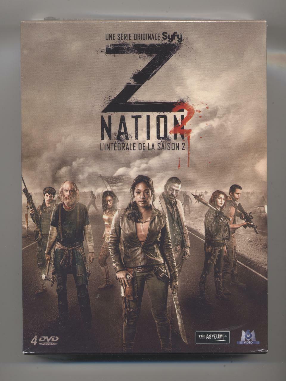Nuova Cofanetto DVD Z Nation 2 Stagione 2 Serie TV IN Blister Zombie Elastici