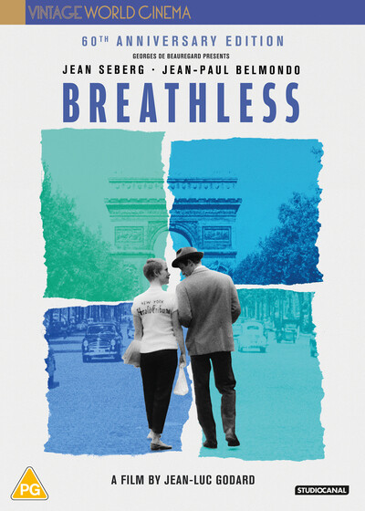 Breathless - 60th Anniversary Edition [DVD] [2020] (DVD) Van Doude Michel Fabre