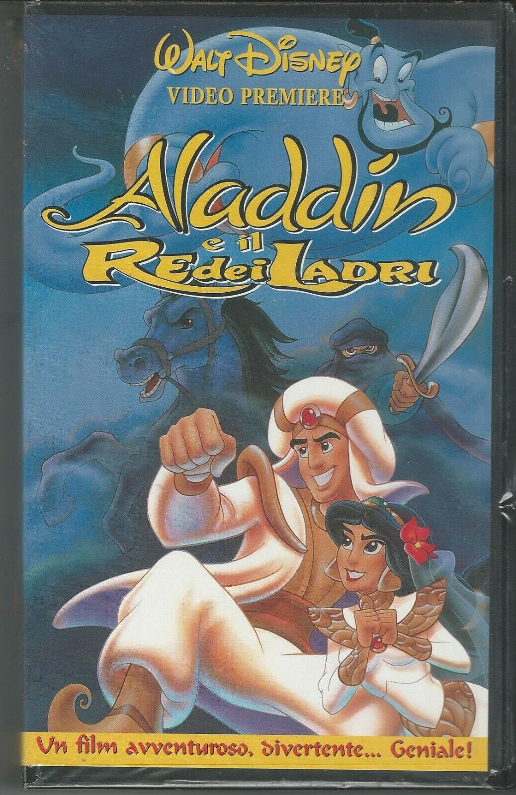 VHS :ALADDIN E IL RE DEI LADRI DISNEY ED.BUENA VISTA  VS 4681 NUOVO SIGILLATO