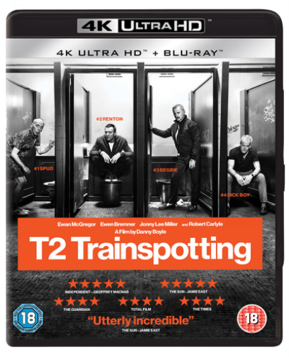 T2 Trainspotting (4K UHD Blu-ray) Jonny Lee Miller Kevin McKidd Peter Mullan