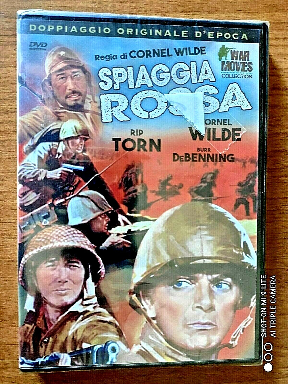 Dvd    SPIAGGIA ROSSA   Cornel Wilde   Rip Torn      *****NUOVO