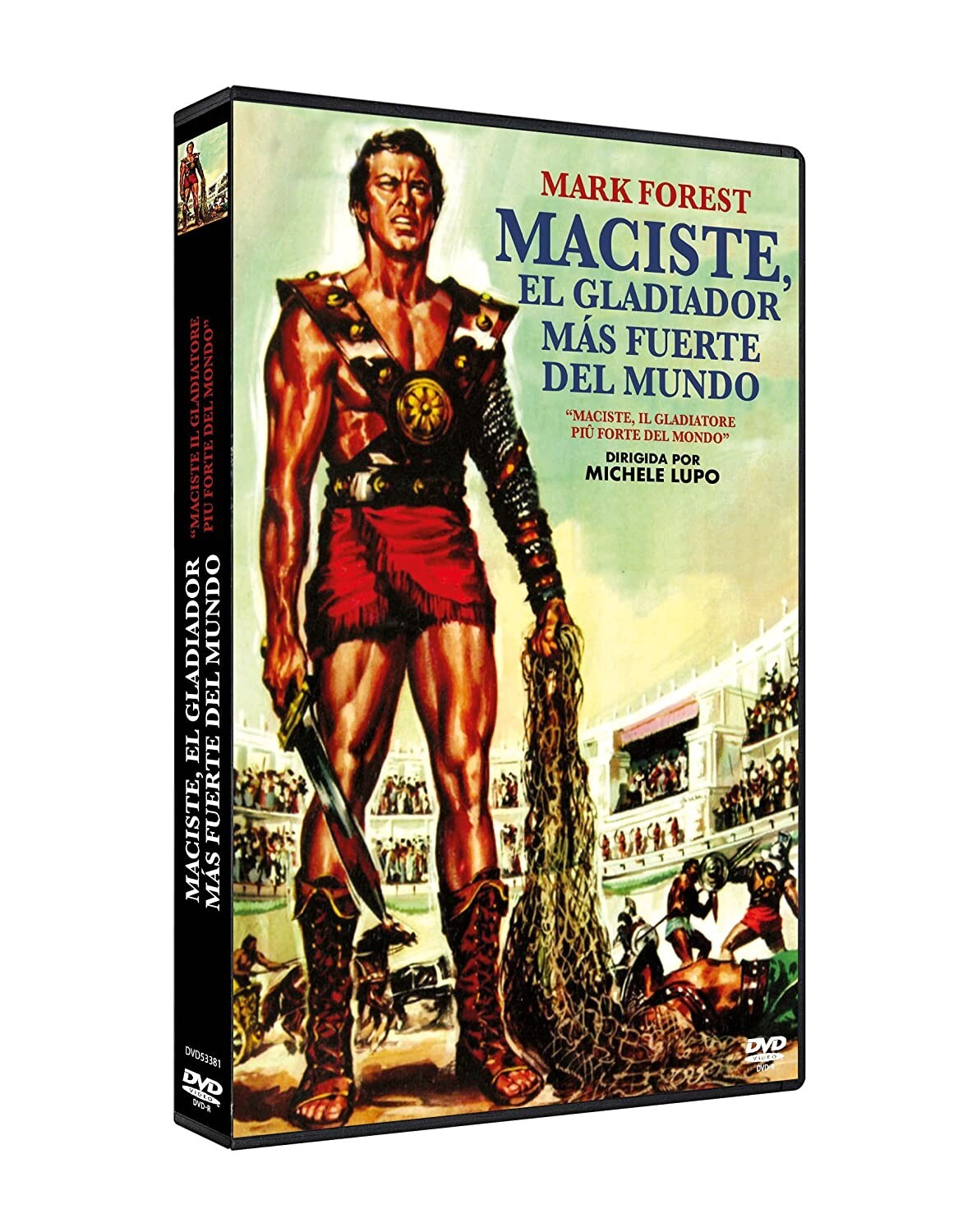 Maciste, el Gladiador más Fuerte del Mundo DVD 1962 Maciste, il gladiatore pi