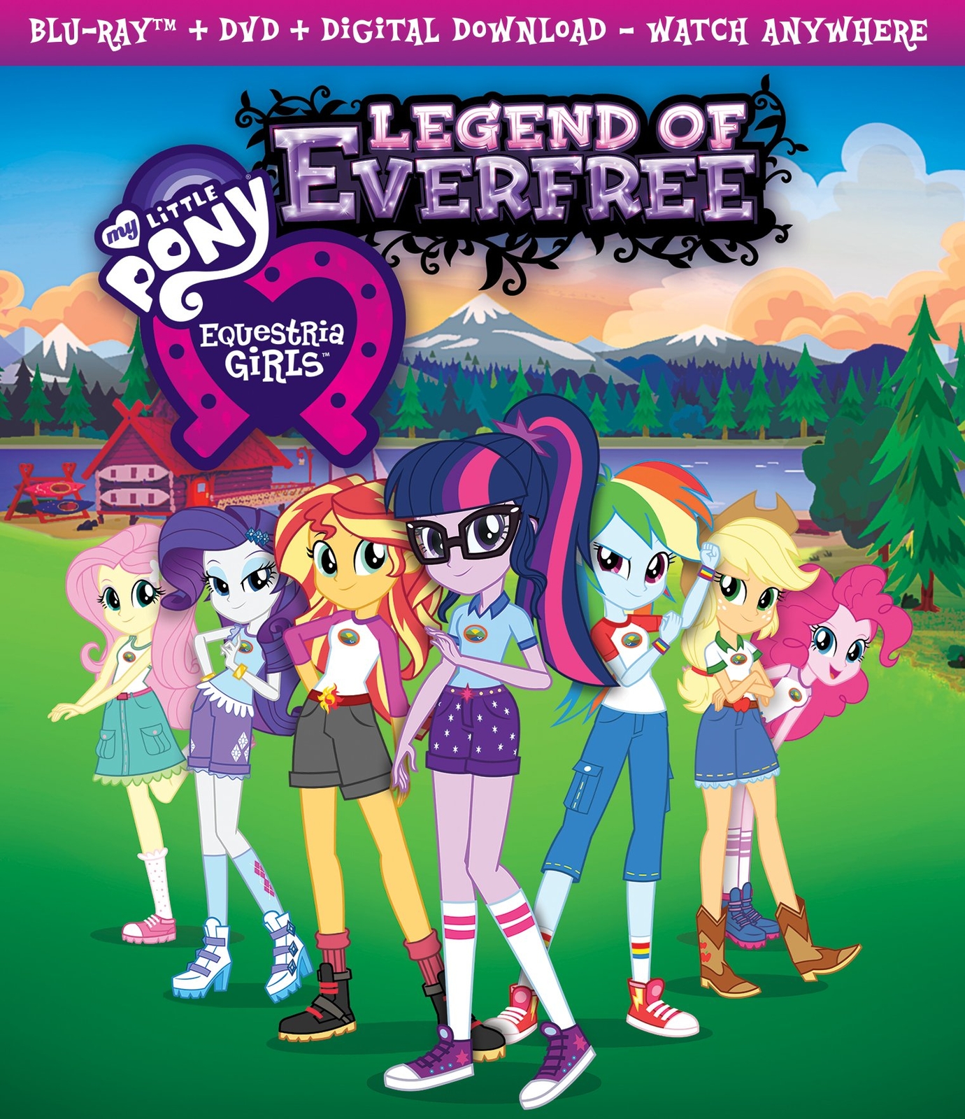 My Little Pony: Equestria Girls: Legend Of Everfree (Bluray/DVD Combo) (Blu-ray)