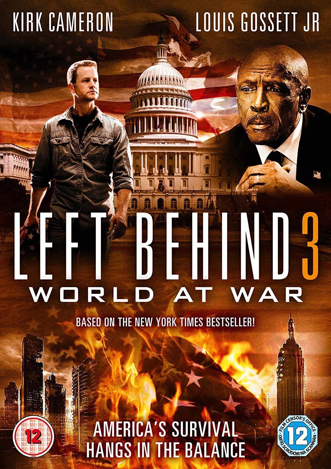 Left Behind 3: World At War (DVD) Louis Gossett Jr Kirk Cameron Brad Johnson