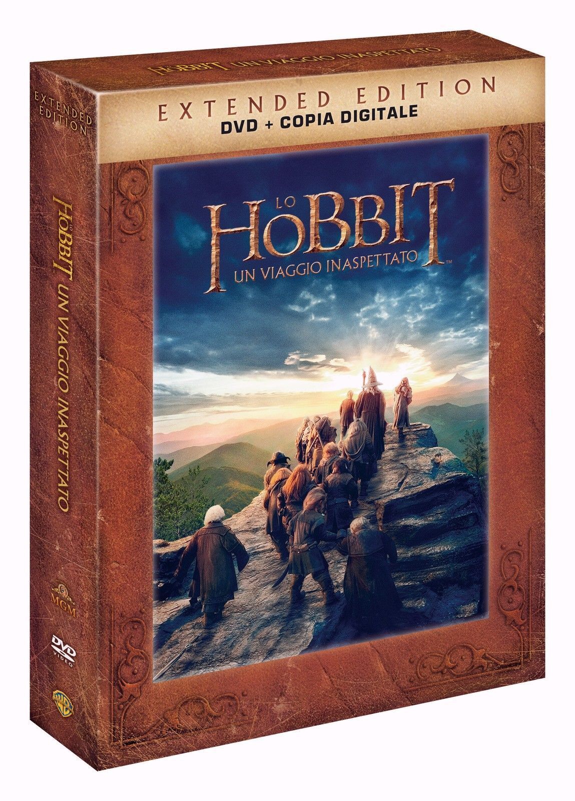 LO HOBBIT - UN VIAGGIO INASPETTATO (5 DVD) EXTENDED DVD NUOVO