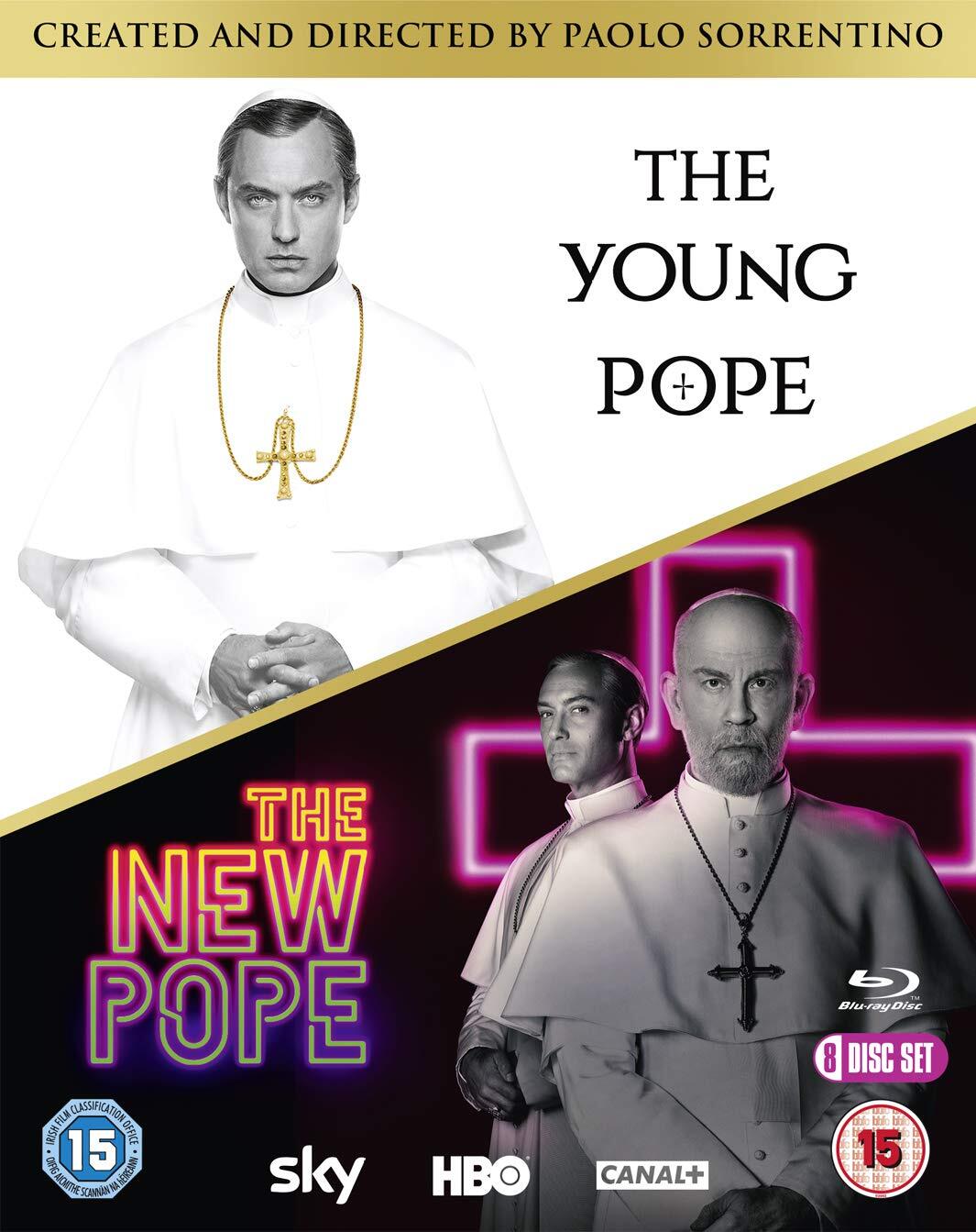 The Young Pope & The New Pope (Blu-ray) Jude Law; John Malkovich; Diane Keaton