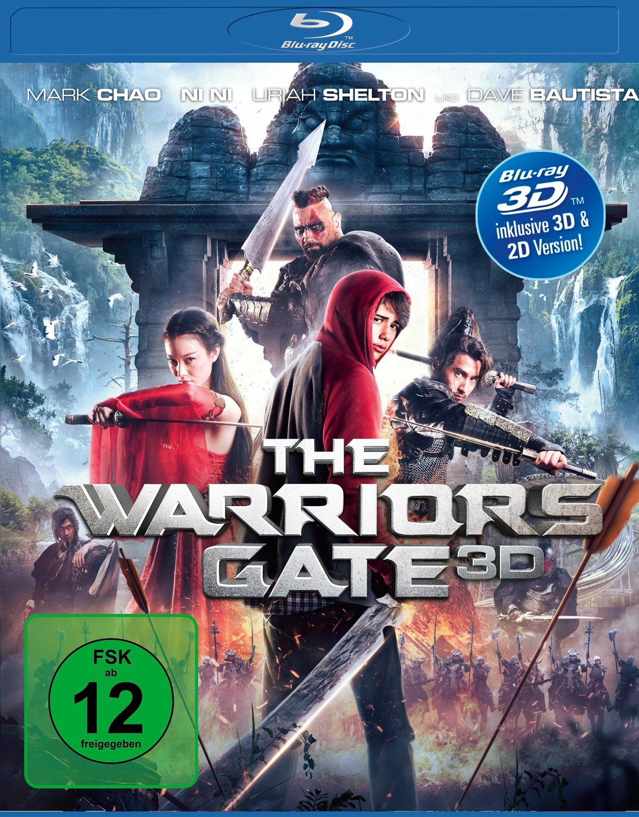 The Warriors Gate 3D (+ Blu-ray 2D) [2016] (Blu-ray) Various