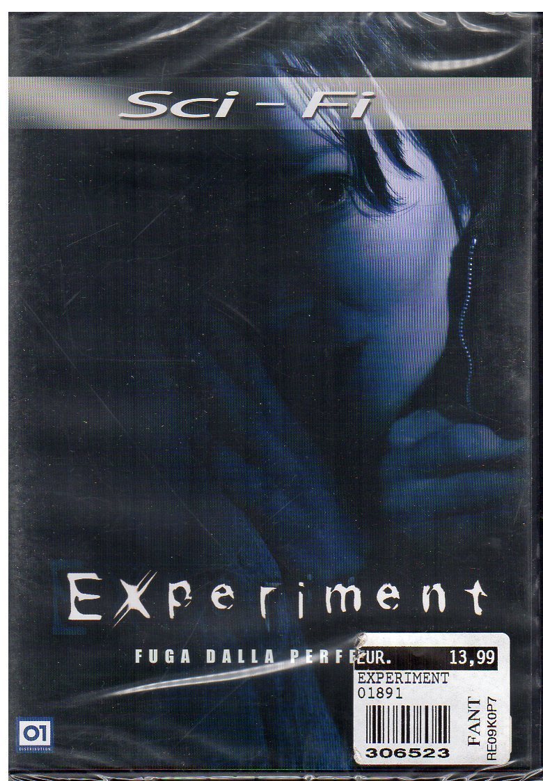 dvd New SCI-FI EXPERIMENT Fuga dalla perfezione
